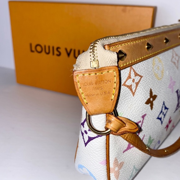 ❌❌SOLD❌❌ Louis Vuitton multi colour pochette. - Picture 3 of 9